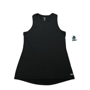 DSG Women’s Pure Black Sleeveless Tank Top, Size XS, NWT